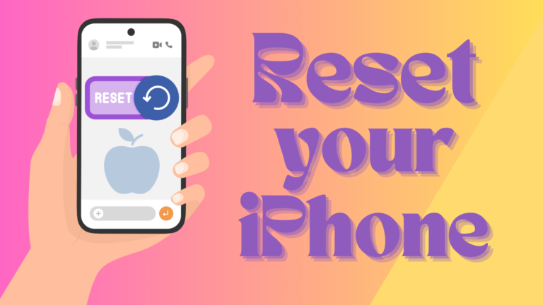 How to: factory reset your apple iphone