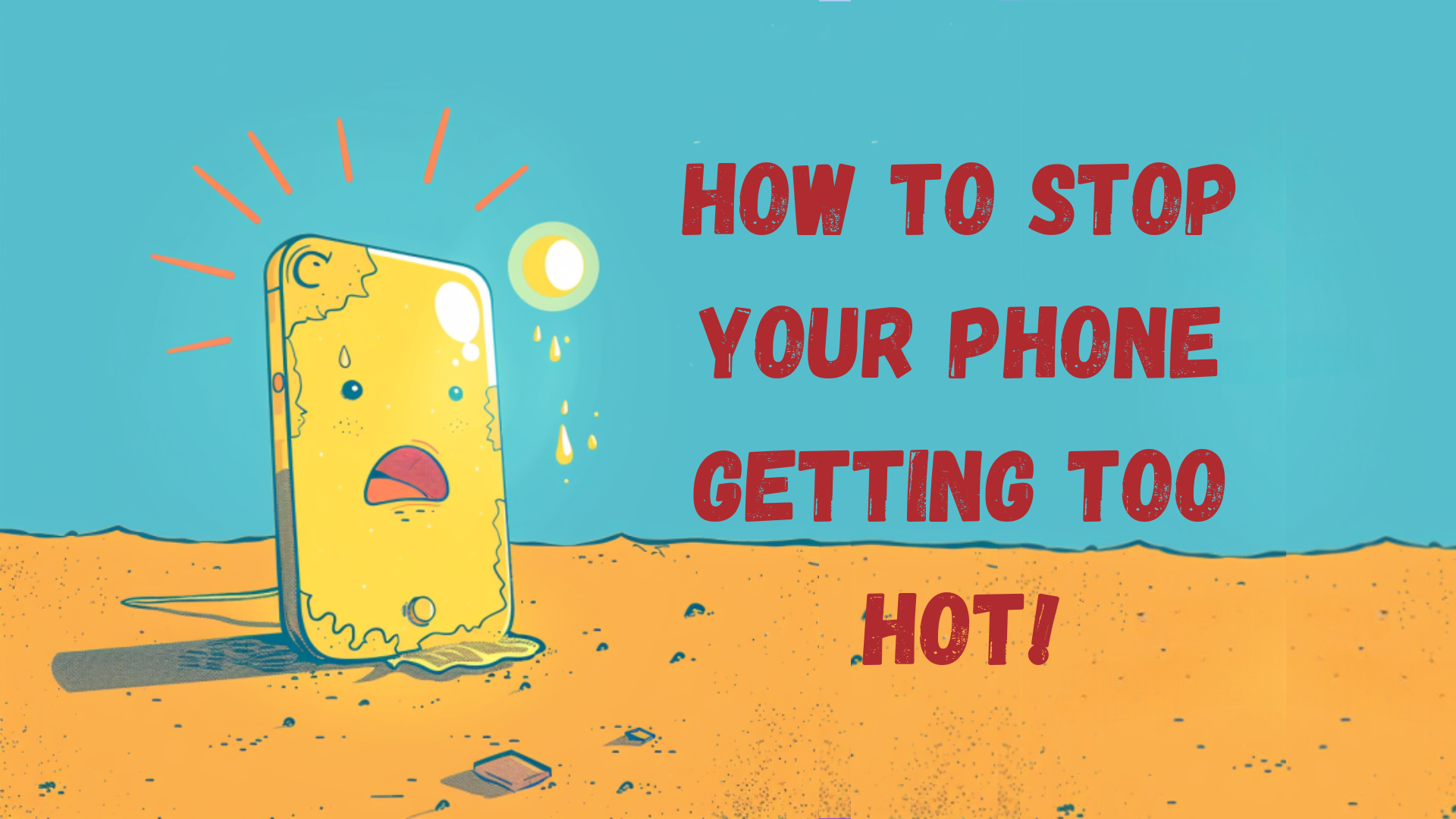 How to stop your phone getting too hot!
