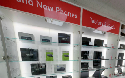 Inside the big phone store