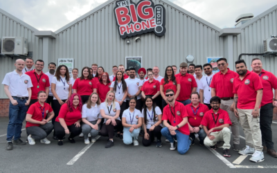 The big phone store team photo