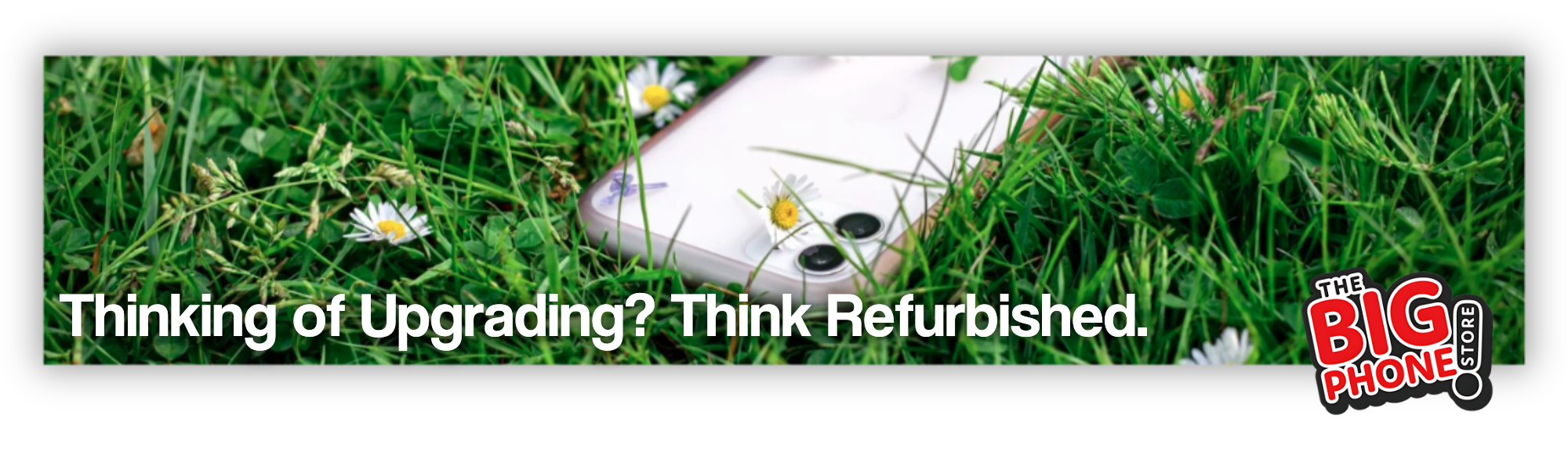 Thinking of upgrading? Clickable banner