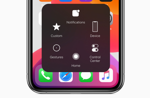 Making Phones Work For Everyone: A Guide To Accessibility Features Custom touch control hud on iphone