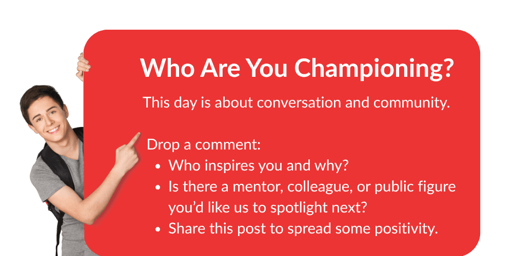 International men's day: who inspires us (and you! )