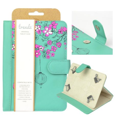 Trendz universal 7 8 tablet case oriental sea green